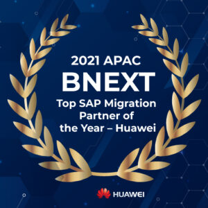2021 APAC top sap migration partner of the year huawei